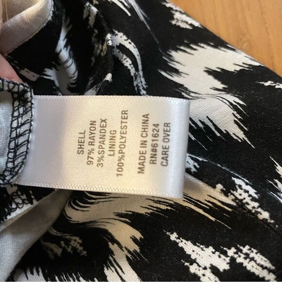 Laura Ashley maxi dress black and white - Picture 3 of 7